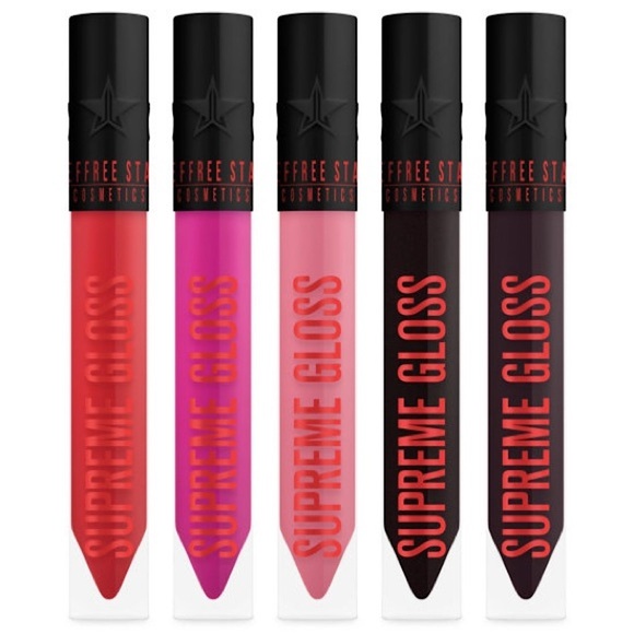 Jeffree Star | ‘Weirdo’ Supreme Gloss Collection | NiB All 5 Black Box Glosses - Picture 16 of 16
